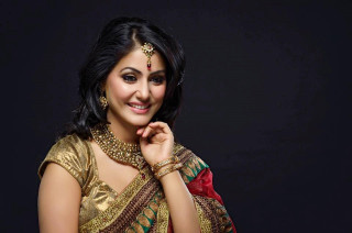 Woman sari posing picture hand - ella guru free wallpaper