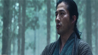 Man long hair forest looking - movie still free wallpaper