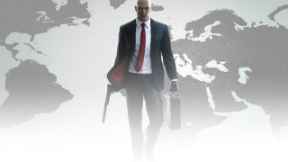 Man suit tie gun briefcase - dong kingman free wallpaper