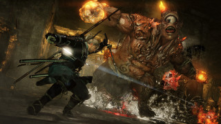 Demonic swords fight embers fire - a demon free wallpaper