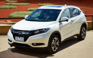 White honda hrv road fence - adam bruce thomson free wallpaper