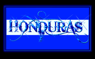 Blue white sign homoras stripe - logo free wallpaper