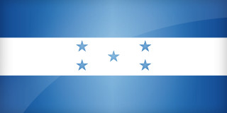 Flag five stars blue background - a blue center free wallpaper