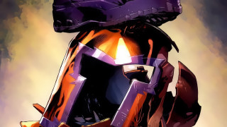 Helmet purple orange yellow background - a helmet free wallpaper