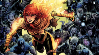 Woman yellow zombie comic cover - zombie free wallpaper