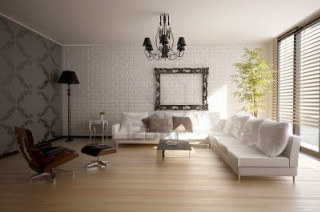 Living room couch comfortable modern 5 - center free wallpaper