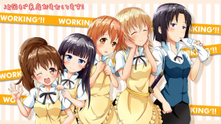 Girls group working sign - a group of girls free wallpaper
