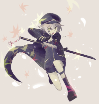 Woman black outfit sword hat 2 - cobra free wallpaper