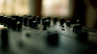 Soundboard closeup blurry background tiltshift - shallow free wallpaper