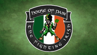 Irish flag green suit shamrock - gothic free wallpaper