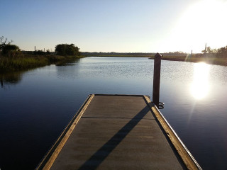 Dock lake sunshine water grass - the water and grass free wallpaper