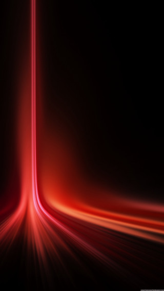 Red light streak dark background 2 - holography free wallpaper