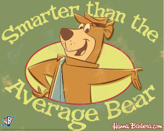 Cartoon bear with tie smarter - cassius marcellus coolidge free wallpaper