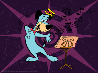 Cartoon dog crown musical stand - stanley artgermm free wallpaper