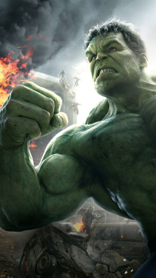 Man green suit fire smoke - weta digital free wallpaper