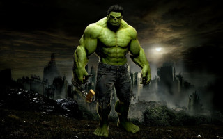 Man green suit sword dark 2 - a dark city free wallpaper