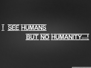 Black white photo quote humans - e. william gollings free wallpaper