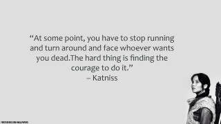 Woman wall quote stop running - inspirational free wallpaper