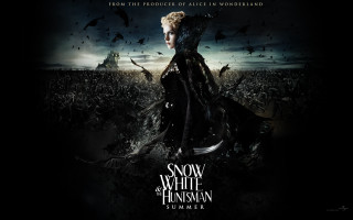 Snow white huntsman movie poster - a movie poster free wallpaper