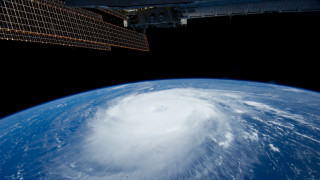 Satellite camera hurricane space view - a photo free wallpaper