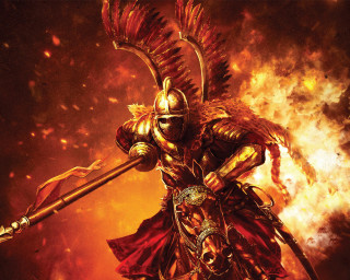 Man armor horse sword helmet - his head and a sword free wallpaper