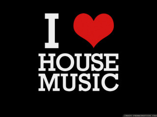 I love house music heart 2 - side and the words free wallpaper