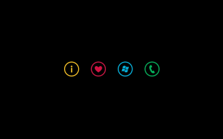 Neon stop phone heart love - handwritten free wallpaper