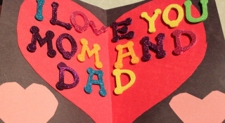 I love you dad heart - mail art free wallpaper