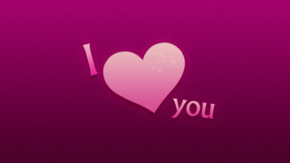 Pink heart sticker i love - a pink heart free wallpaper