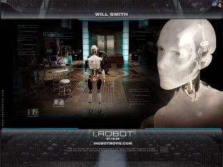 Robot standing room head arm - a robot free wallpaper