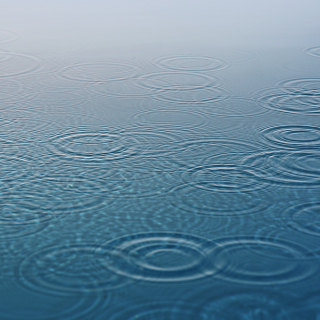 Blue pool water circles white - a blue pool free wallpaper