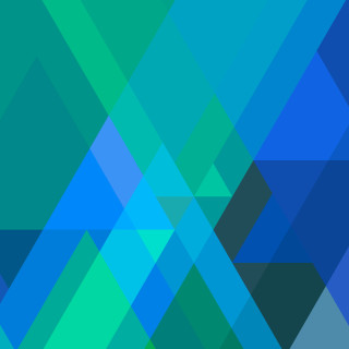 Blue green abstract triangle rectangles - cubist free wallpaper