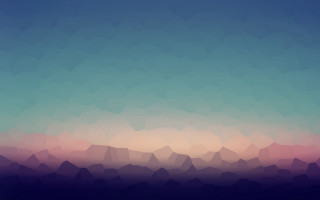 Colorful sky clouds mountains background 2 - low free wallpaper