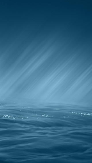 Blue ocean boat distance sky - matte painting free wallpaper