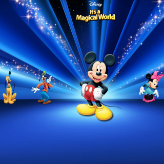 Mickey mouse cartoon characters blue - other character free wallpaper