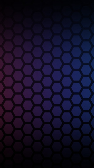 Dark hexagonal pattern background image 2 - center free wallpaper