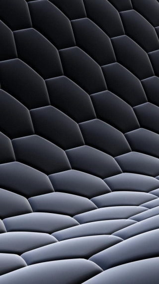 Black background wavy pattern dark - texture free wallpaper