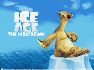 Cartoon character iceberg ocean ice - ice free wallpaper