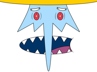 Cartoon elephant yellow hat closed - a yellow hat free wallpaper