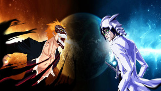 Anime characters space background planet - a space background free wallpaper