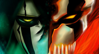 Demon face yellow eyes fire - yellow eye free wallpaper