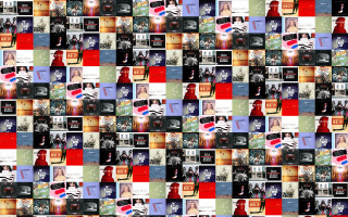 Collage photos people colors sizes - context art free wallpaper