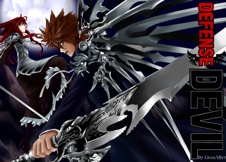 Anime character sword demon full - a sword free wallpaper for desktop