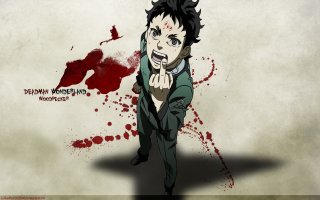 Bloody man coat wall blood - madhouse free wallpaper