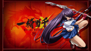 Anime girl purple hair sword 2 - a sword and a sword free wallpaper