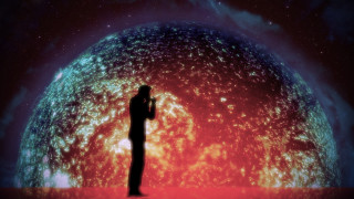 Man standing star camera red - bedwyr williams free wallpaper