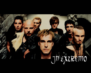 Group men standing wall ex - expressionism free wallpaper
