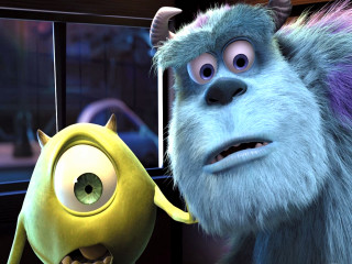 Cartoon character creature looking monsters - a scene free wallpaper
