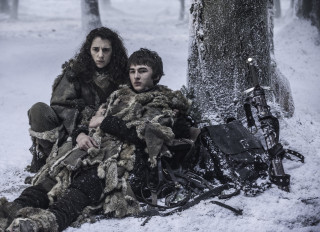 Couple sitting snow tree bike - the snow next free wallpaper