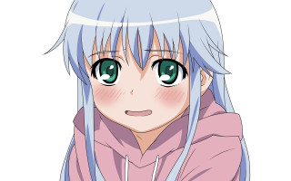 Girl blue hair green eyes - blue hair free wallpaper